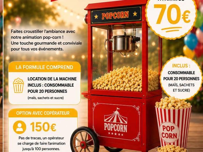 Machine à popcorn Anim'07